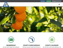 Tablet Screenshot of floridafarmbureau.org